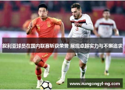 叙利亚球员在国内联赛斩获荣誉 展现卓越实力与不懈追求